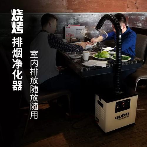 烧烤煎炸烟雾净化器室内油烟炸鸡排烟机抽烟系统除烟设备空气净化